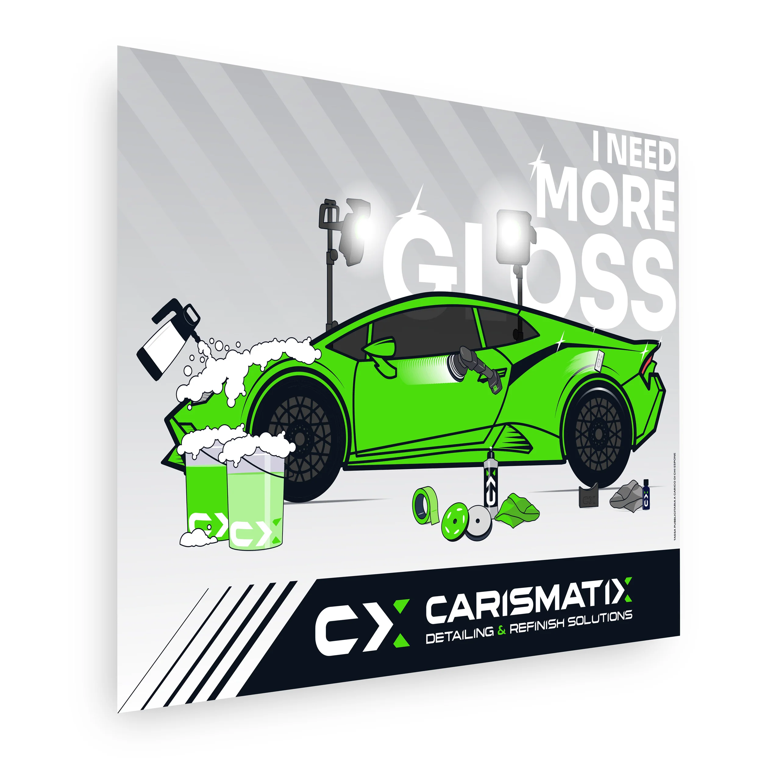 CARISMATIX Poster Illustrato
