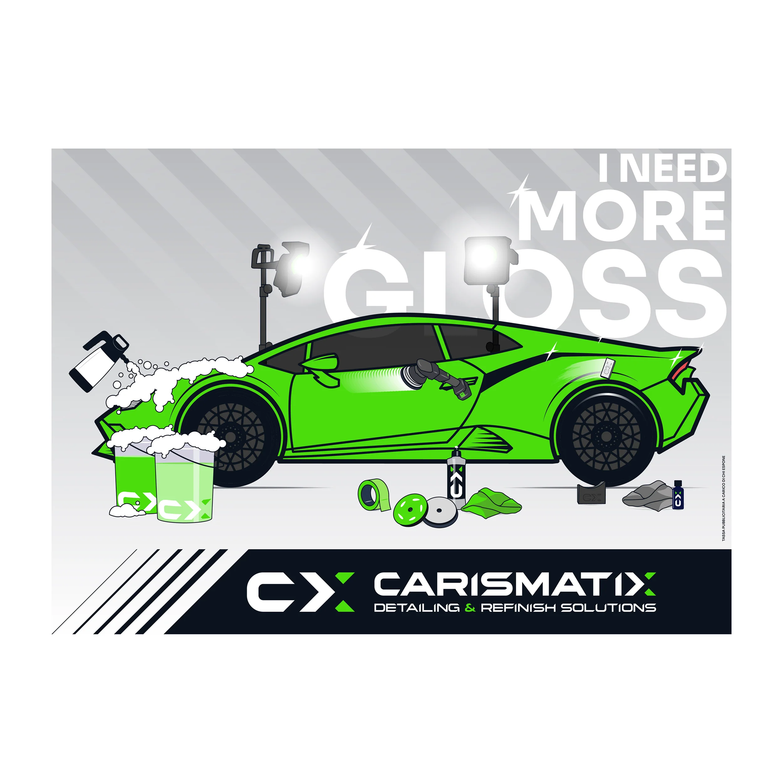 CARISMATIX Poster Illustrato - Image 2
