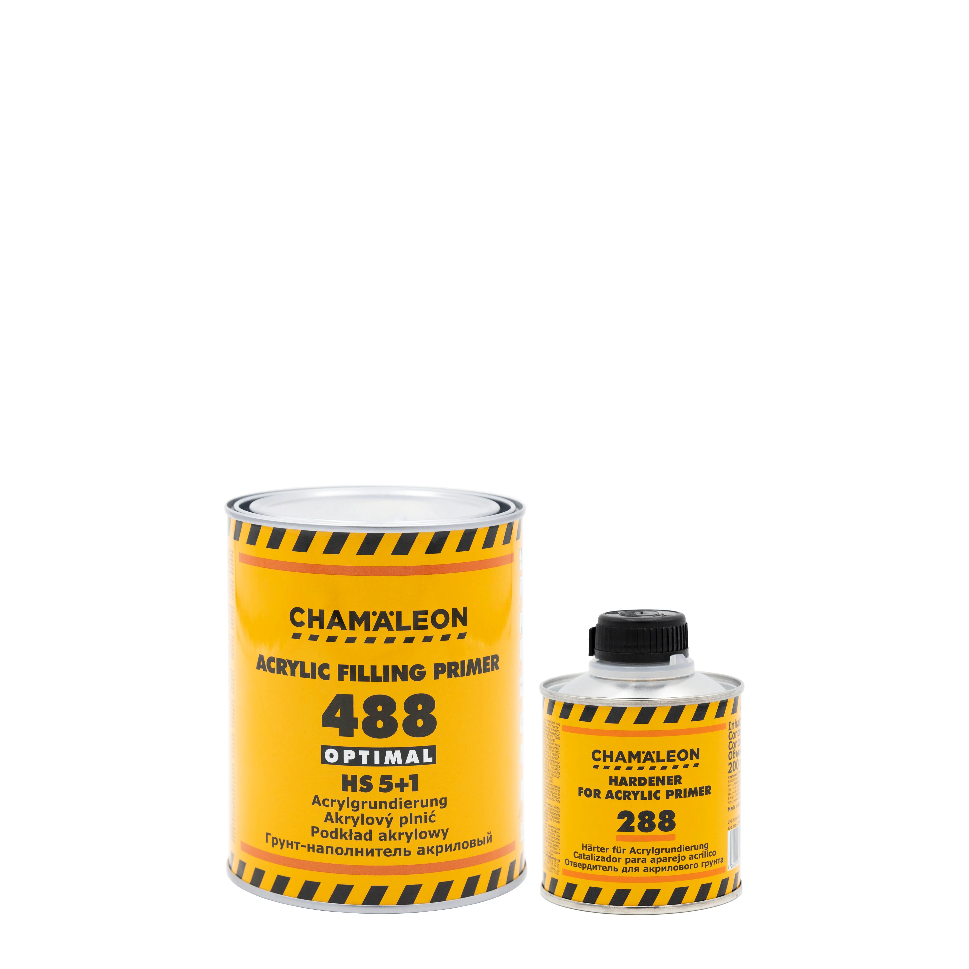 Chamaleon 2K Acrylic Filling Primer HS 5:1 488 con catalizzatore