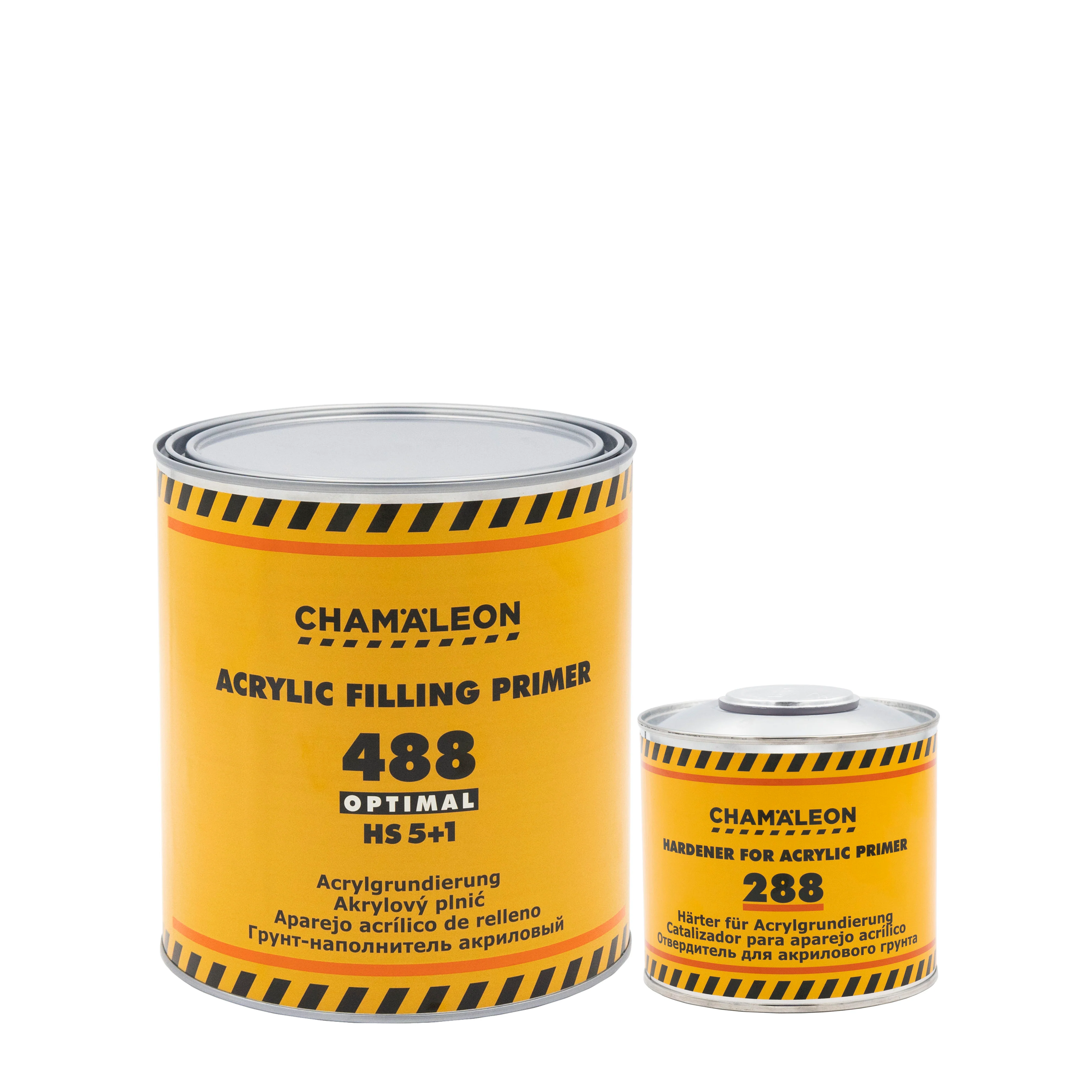 Chamaleon 2K Acrylic Filling Primer HS 5:1 488 con catalizzatore - Image 2