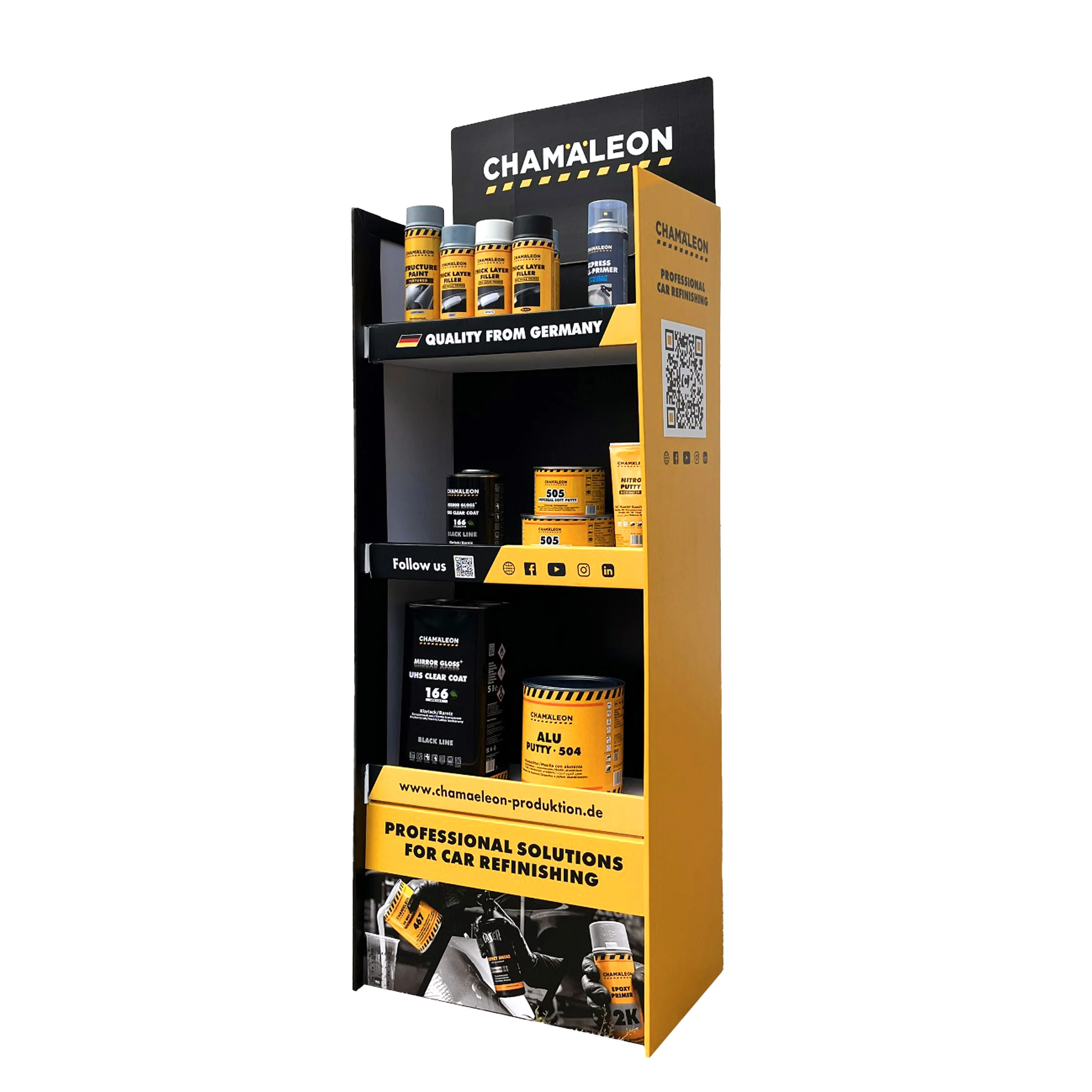 CHAMALEON Cardboard Display Rack - Image 2