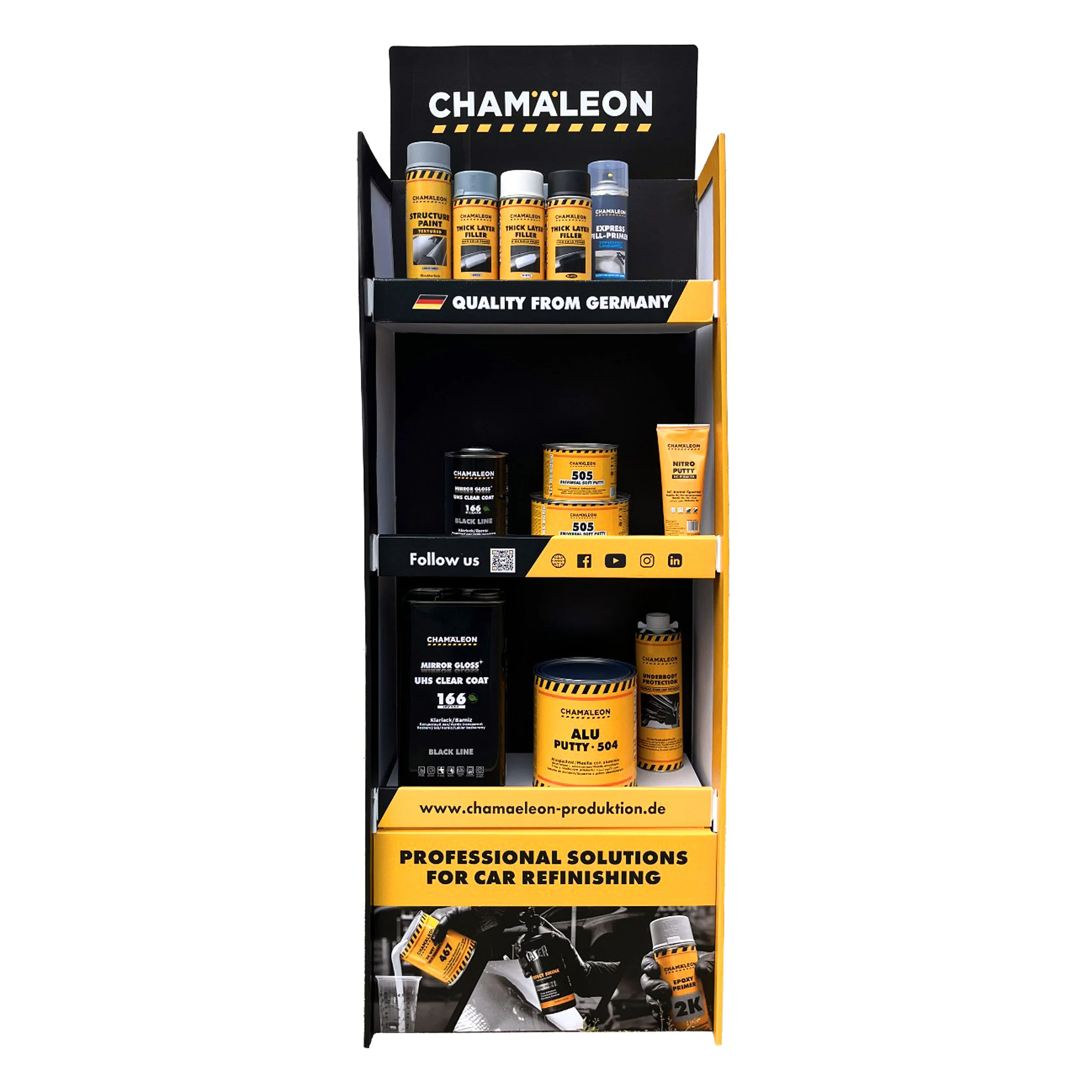 CHAMALEON Cardboard Display Rack - Image 3