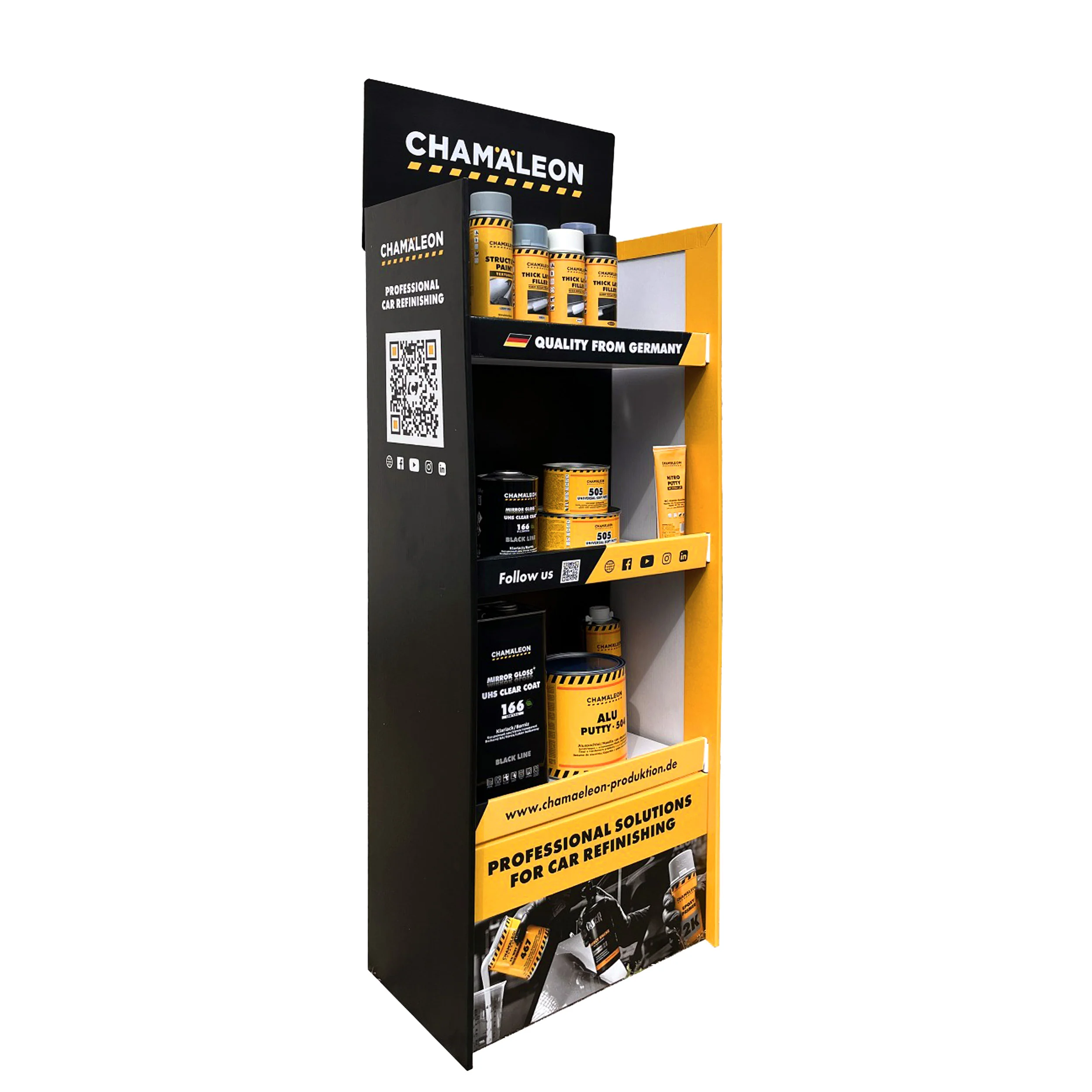 CHAMALEON Cardboard Display Rack - Image 4