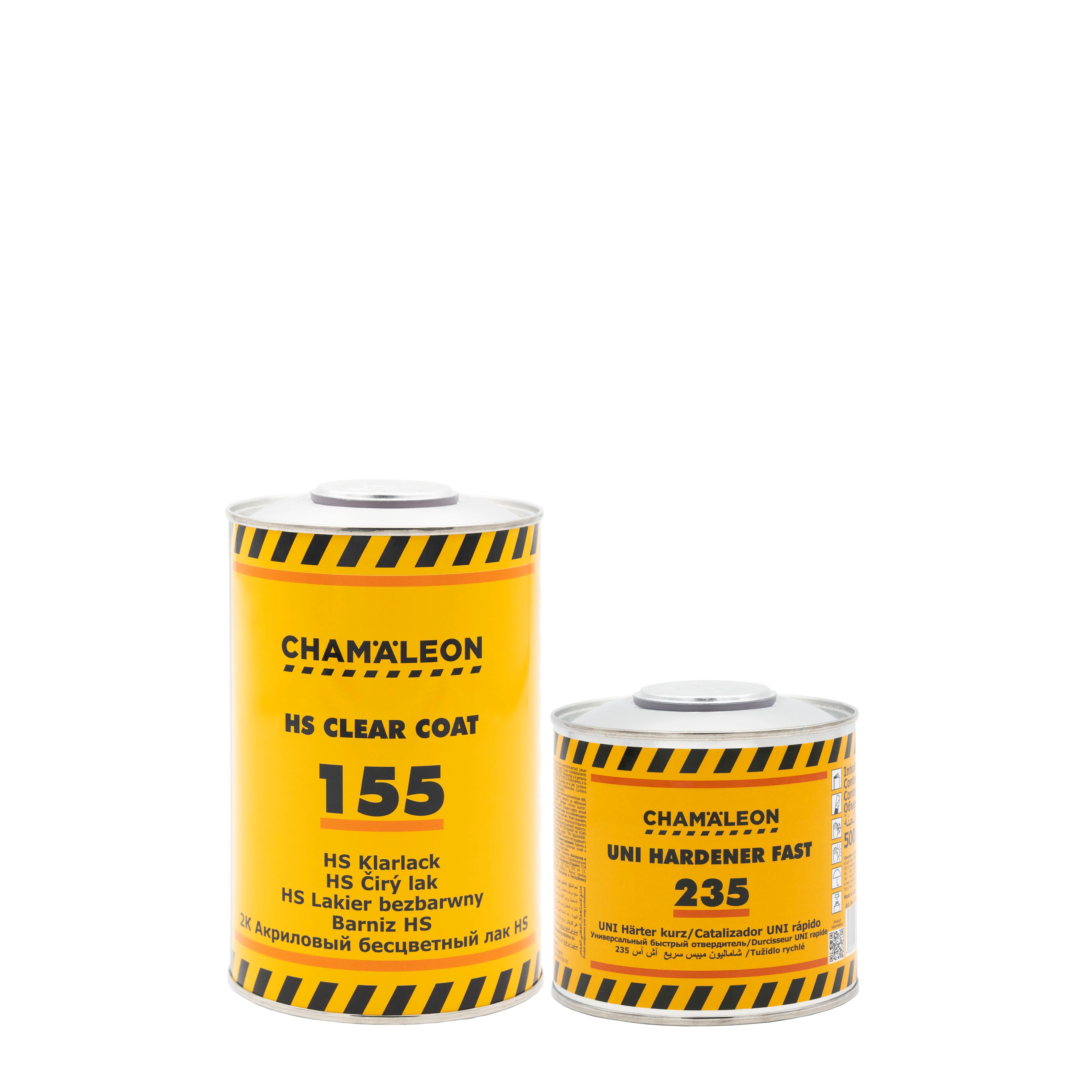 Chamaleon HS 2K Clear Coat Scratch Proof 155 con catalizzatore - Image 2
