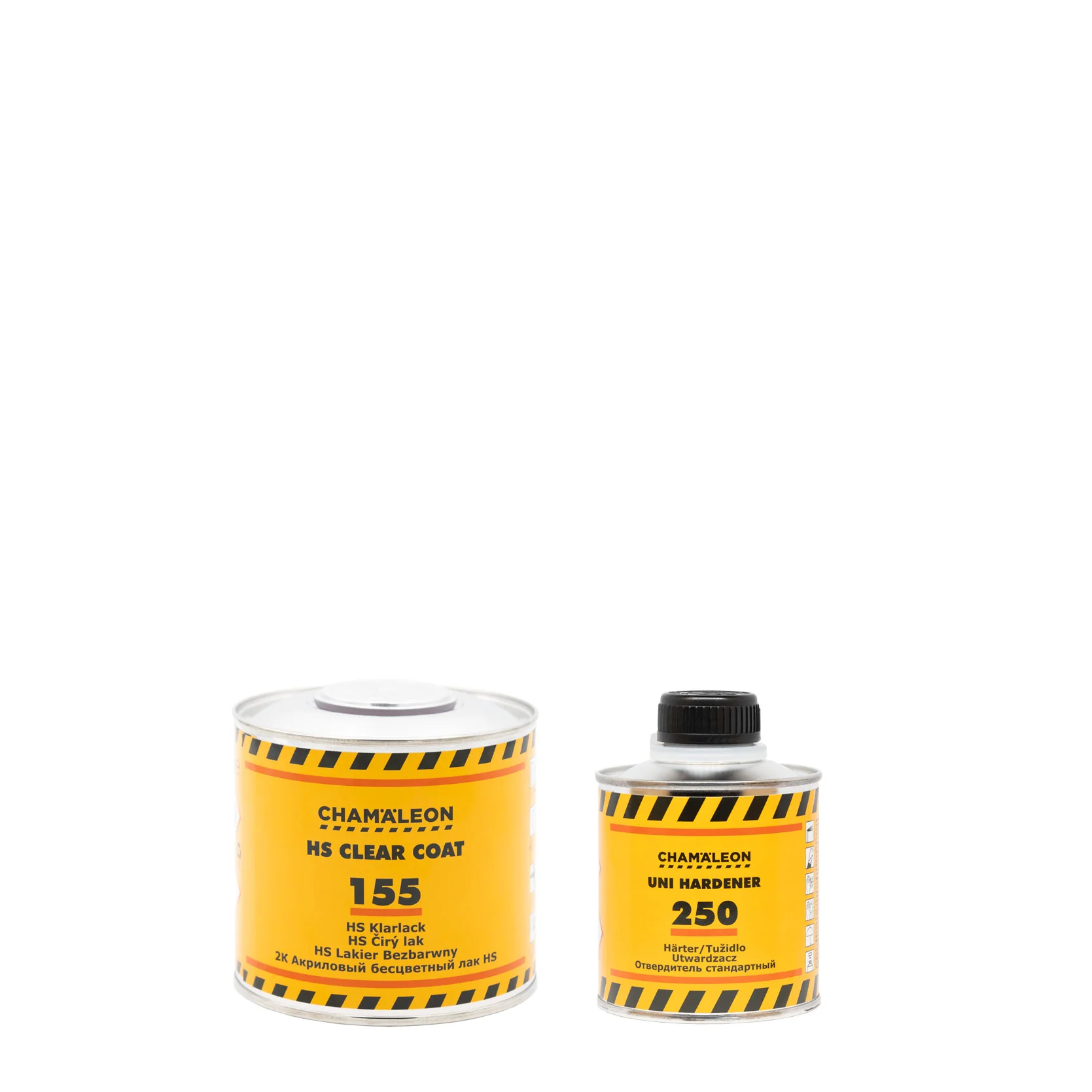 Chamaleon HS 2K Clear Coat Scratch Proof 155 con catalizzatore - Image 4
