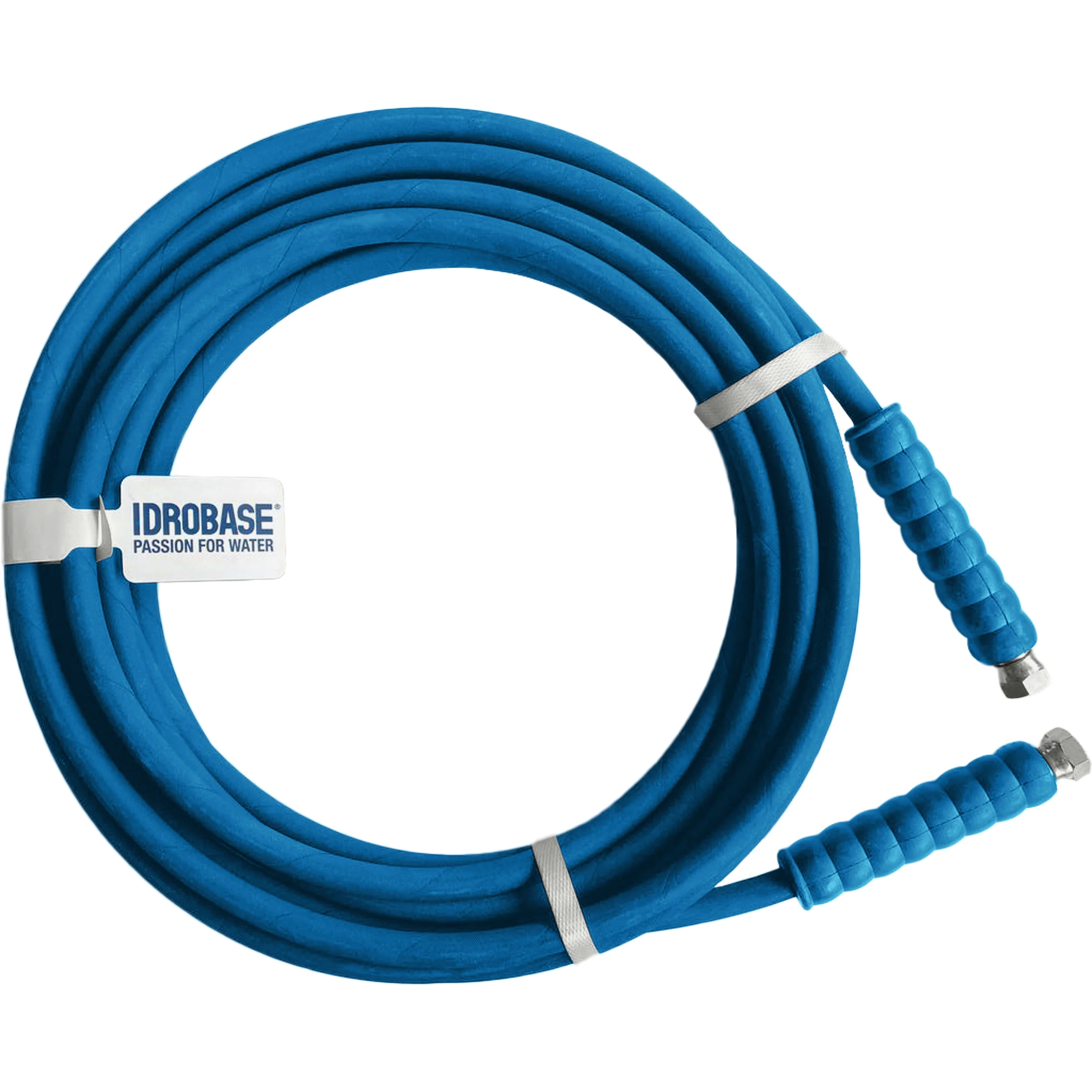 IDROBASE Tubo Alta Pressione 315bar, R1 5/16" - DN8, G3/8" F - G3/8" F, Blu