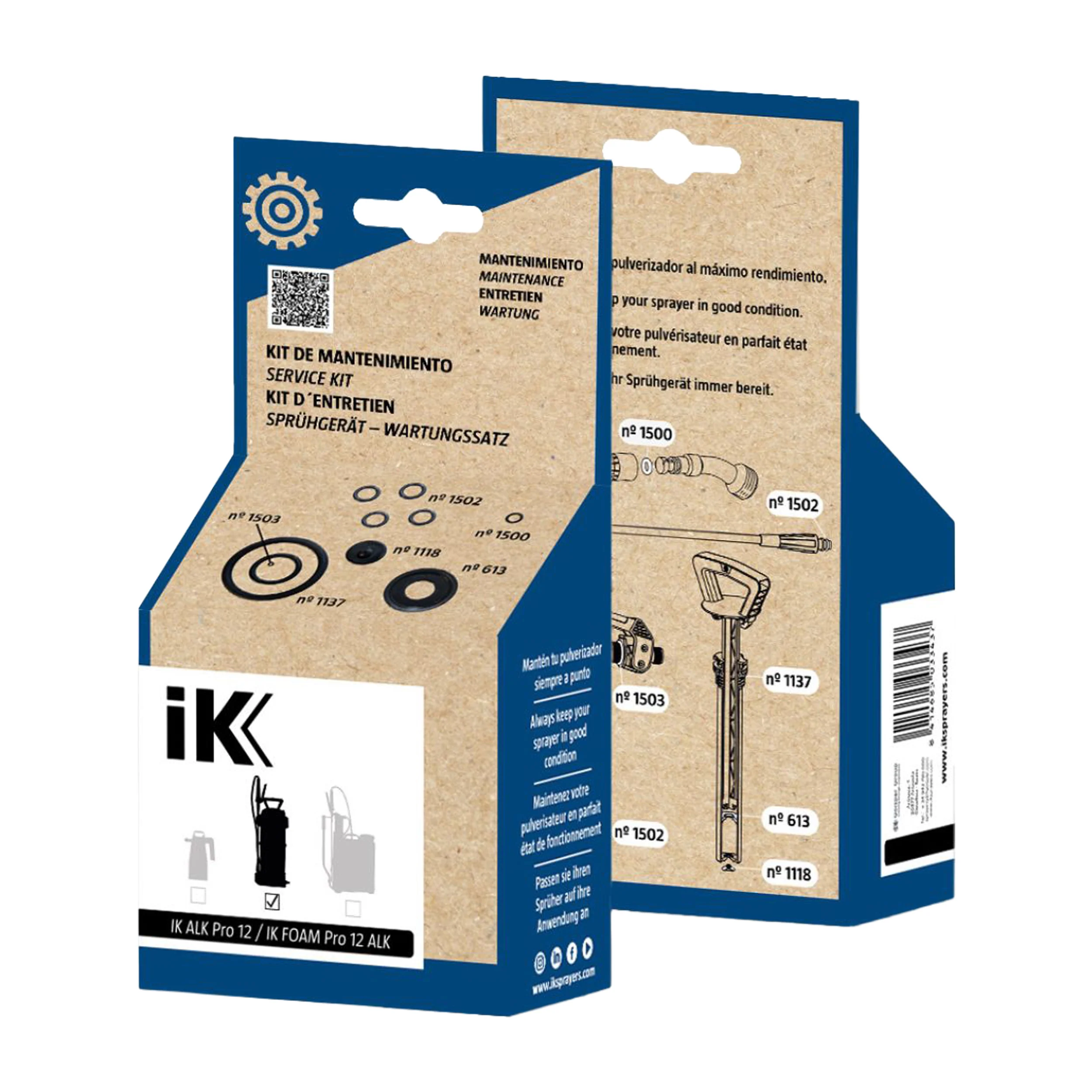 IK SPRAYERS IK Kit Manutenzione Alk Pro 12 e Foam Pro 12 Alk - Image 2